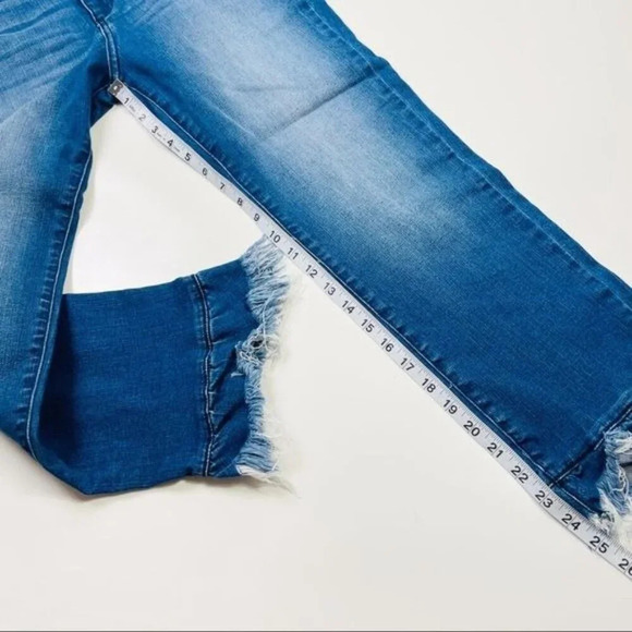 KANCAN Iverson Ultra High Rise Cropped Slim Straight Jeans Size‎ 29 - Picture 7 of 10